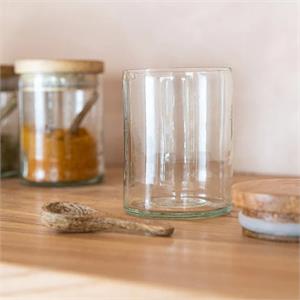 Nkuku Izaan Clear Spice Jar Set of 3